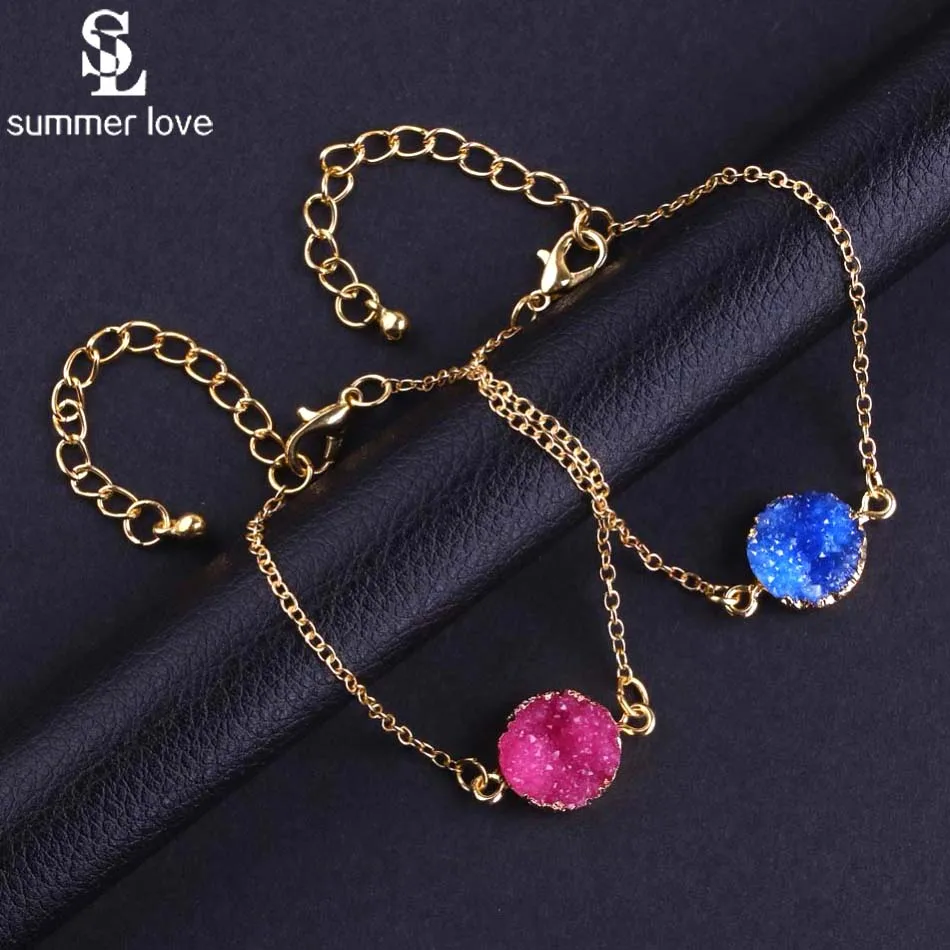 Новинка дизайнерские ювелирные изделия ручной работы резиновые подвески друзы