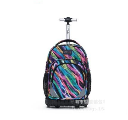 18 inch 18 дюймов, школьный рюкзак на колесиках, сумки для подростков, дорожная сумка на колесиках, Детский рюкзак на колесиках, сумки для школы, сумка на колесиках - Цвет: 18 inch
