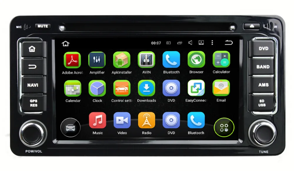 Четырехъядерный 1 6 Ghz Android 5.1.1 автомобильный DVD GPS для Mitsubishi Outlander 2013 2014 Центральная