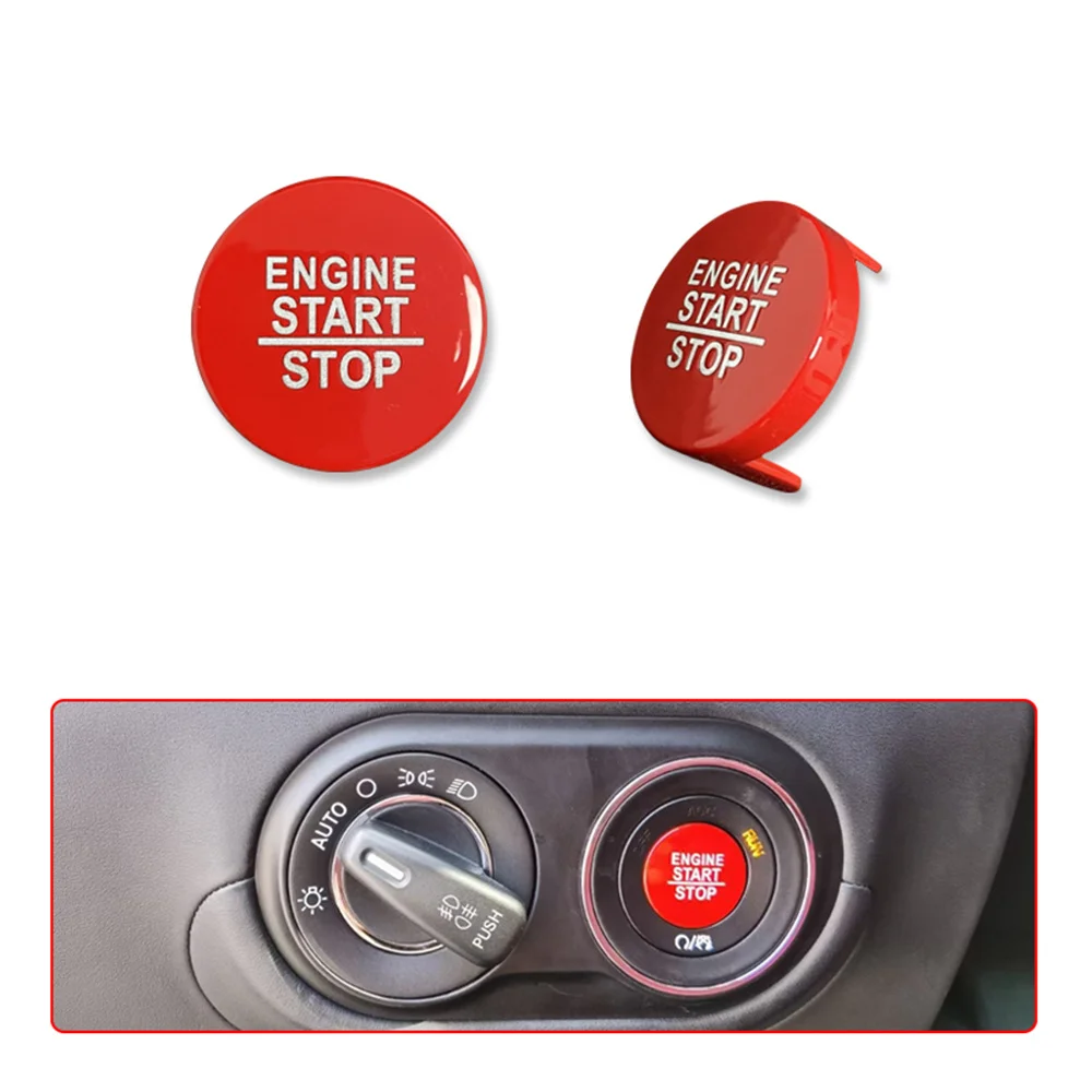 Innen Auto Start Stop Motor Push-Schalter Tasten Abdeckung Aufkleber Trim für Maserati Ghibli Levante quattroporte