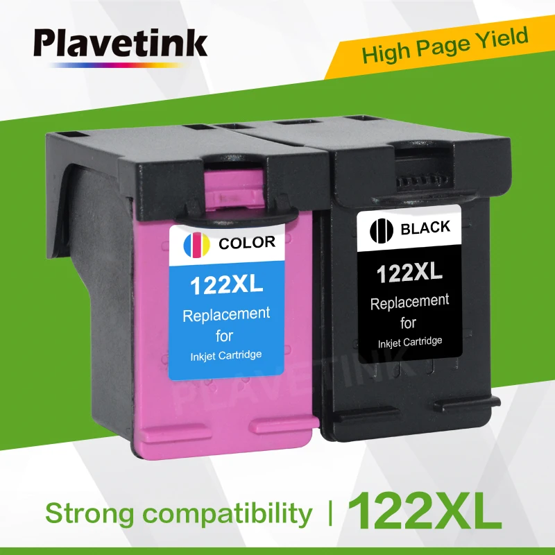 Compatible 122XL Ink Cartridge for HP 122 XL for HP122 For Deskjet 1000 1050 2000 2050s 3000 3050A 3052A 3054 1010 1510 Printer