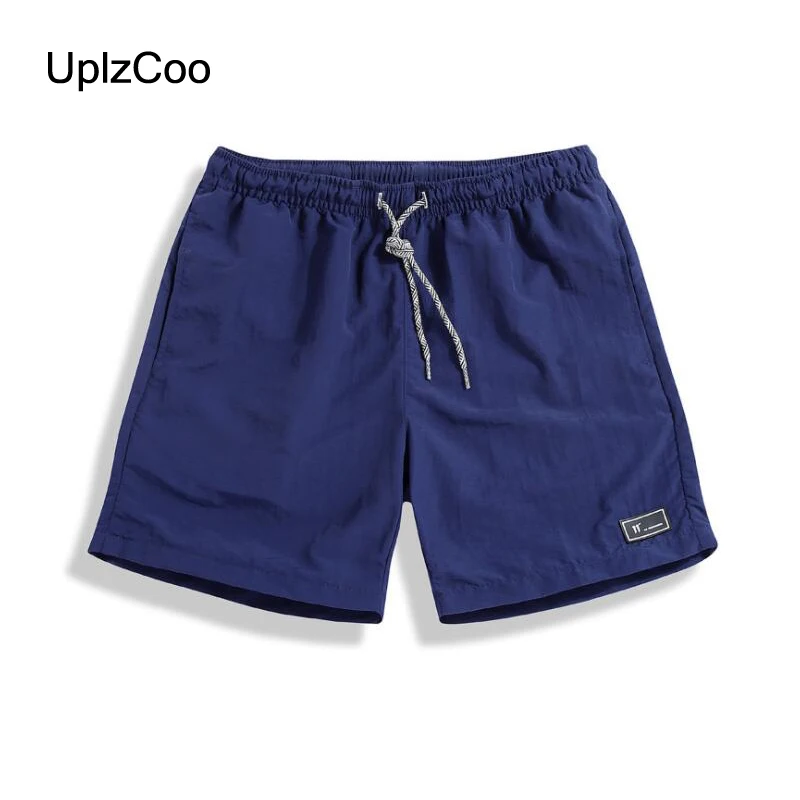 Мужские быстросохнущие шорты UplzCoo летние пляжные с аппликацией повседневные