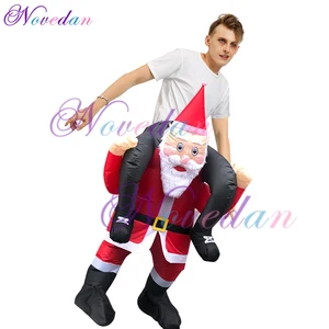 Надувной костюм Санта-Клауса для выступлений, выступлений, фестивавечерние, надувная кукла, костюм на Рождество для взрослых