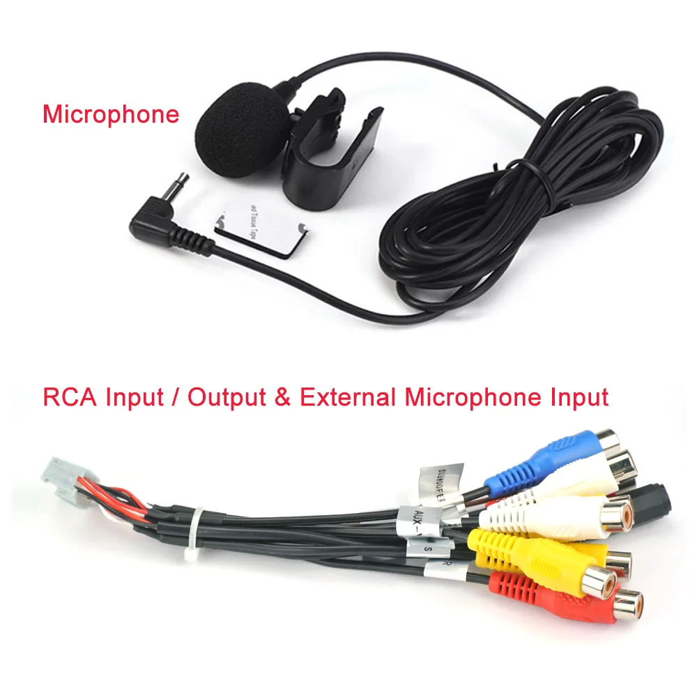 20 контактный разъем RCA выходной провод Aux in Адаптер Стандартный микрофон вход с