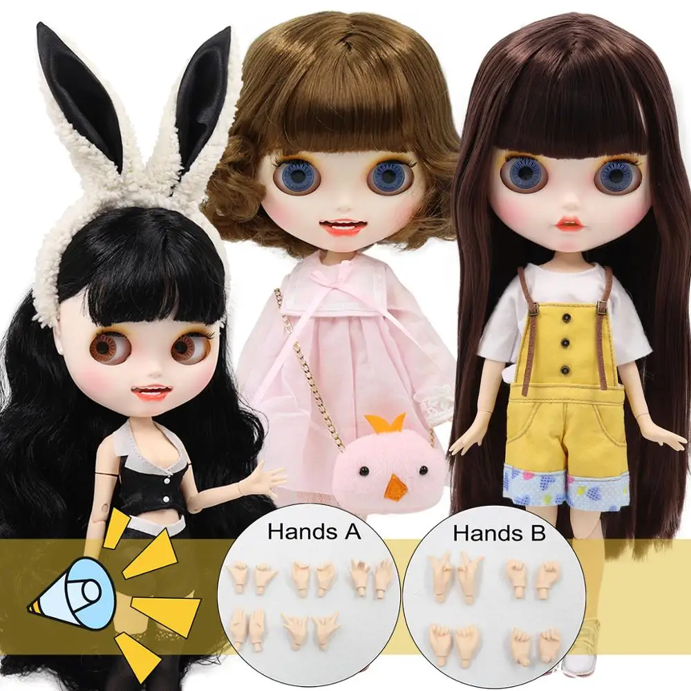 Ледяной DBS Blyth кукла 1/6 bjd совместное тело матовое лицо ob24 игрушка подарок на заказ