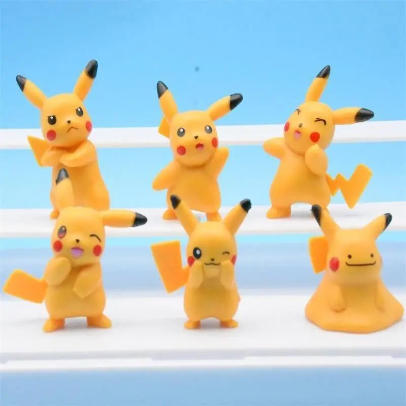 

Pokemon Pikachu Serie Cute Action Figure Ornament Model Toys Birthday Gifts