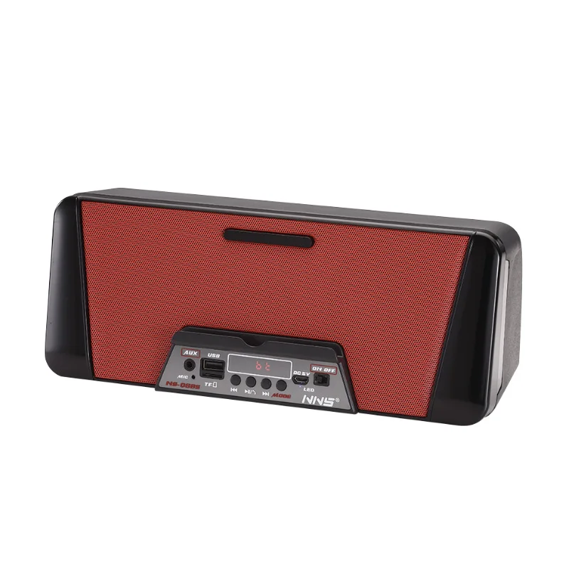 NNS NS-Q88S портативный цифровой fm-радио Bluetooth динамик стерео громкий с ЖК-дисплеем