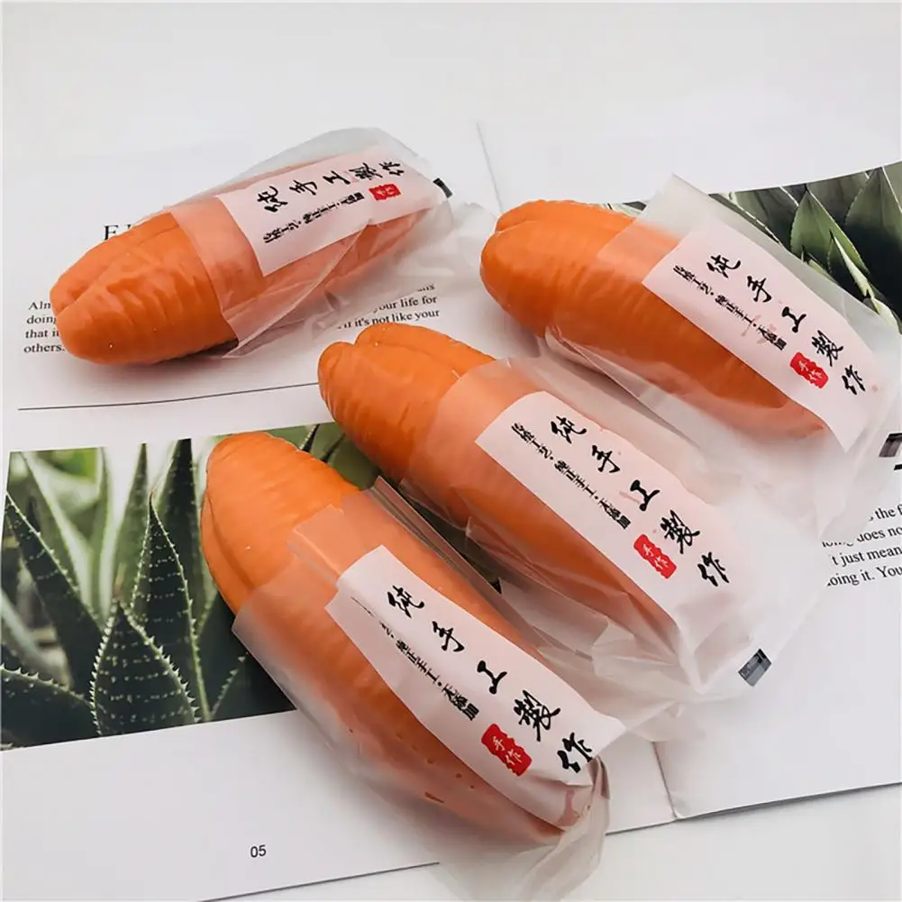 Palo de masa frita TPR para aliviar el estr&eacute;s, juguete de descompresi&oacute;n para dijes de regalo-4