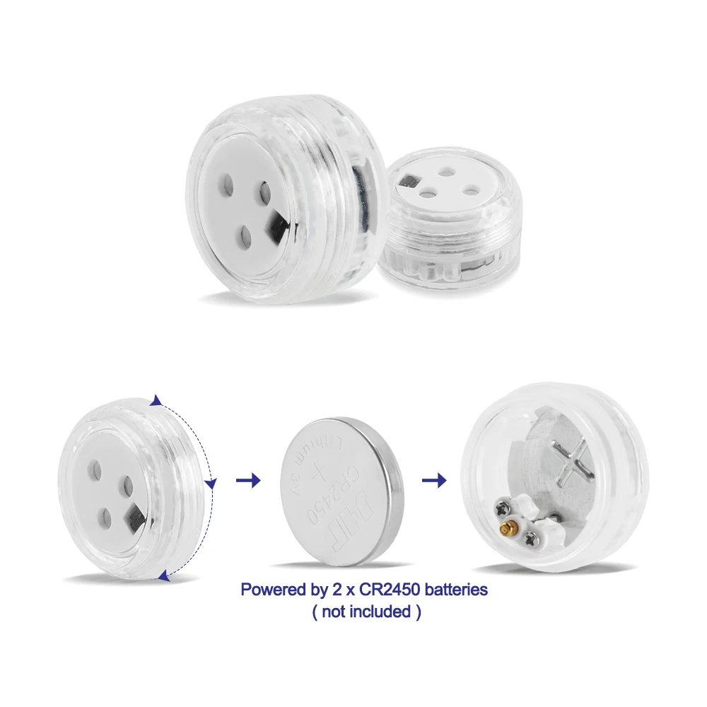 6 шт. Красочный Светодиодный светильник для аквариума погружной