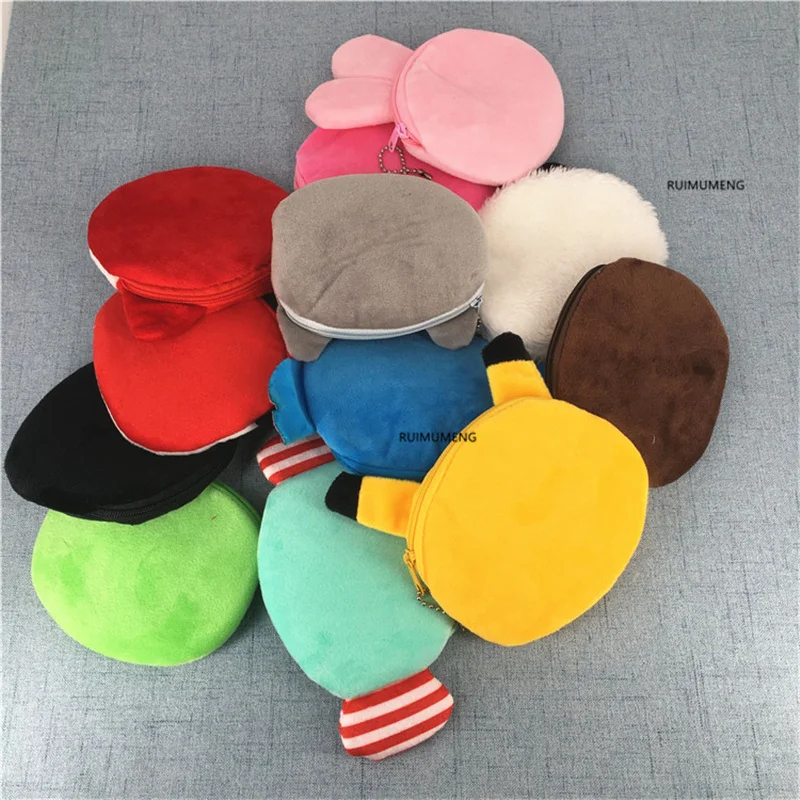 Мульти-дизайн кошка и т. Д. Плюшевый Подарочный мешок для монет портмоне Женский