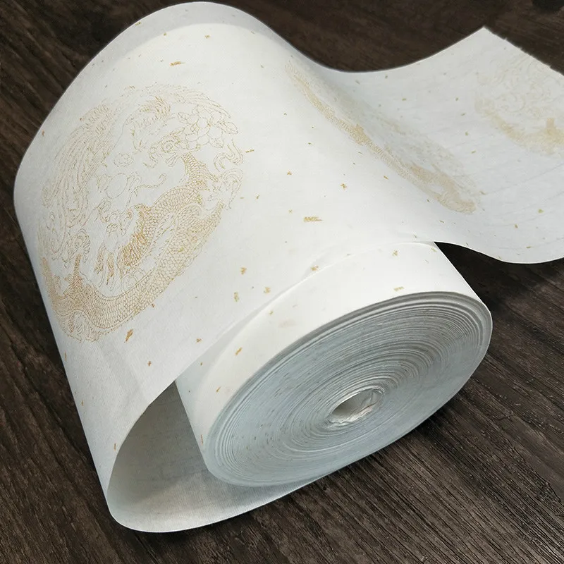 Китайская рисовая бумага Rijstpapier для каллиграфии китайская живопись Золотая