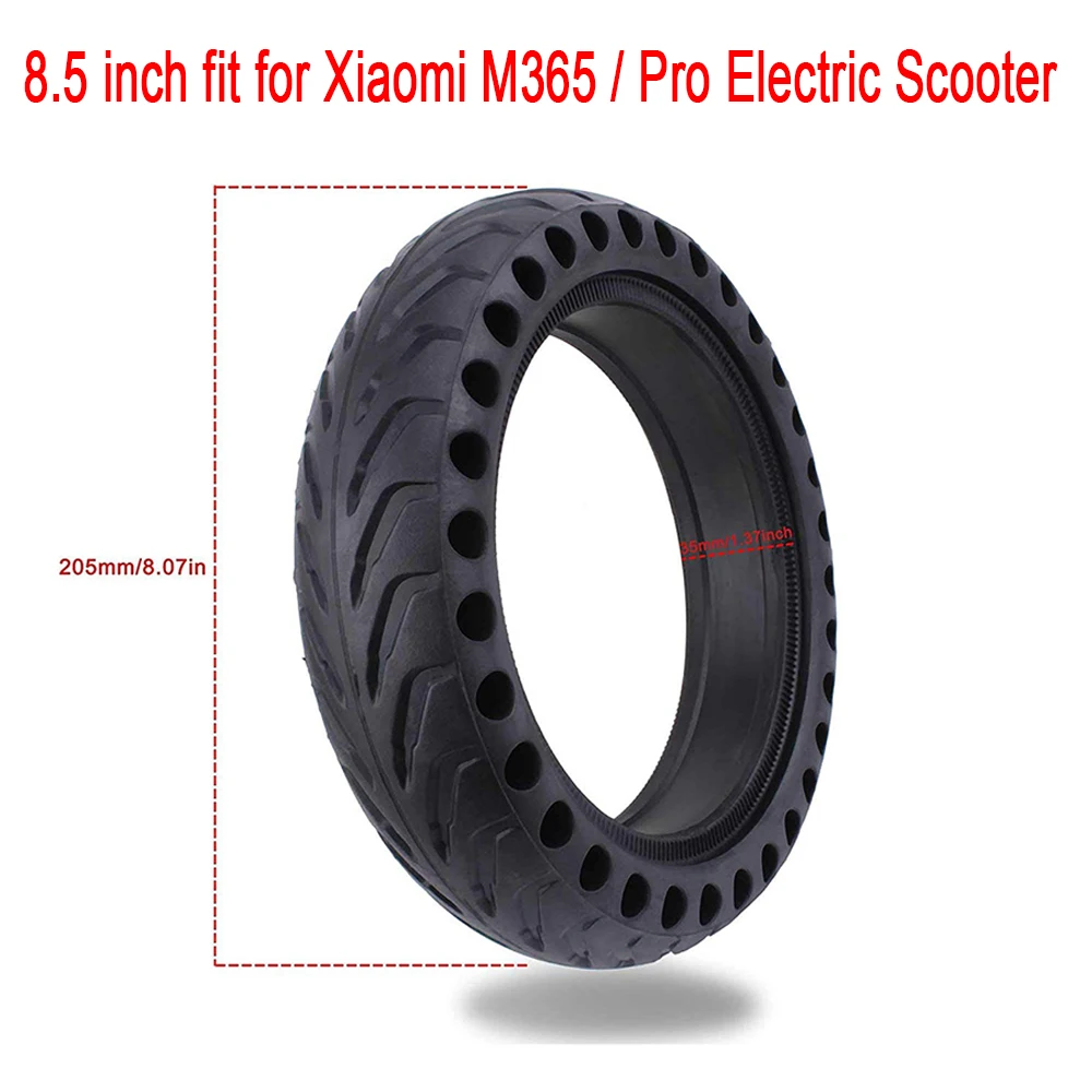 1 шт. безвоздушная ударопрочная резиновая шина для электрического скутера