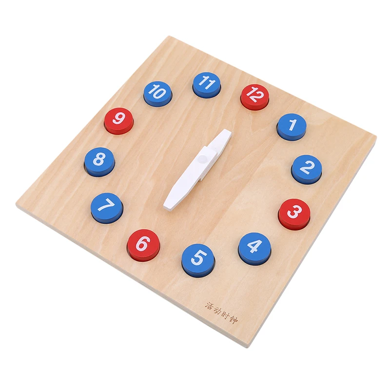 

Монтессори Развивающие деревянные часы игрушки часы минутное второе познание красочные часы Раннее Обучение детские игрушки для детей под...