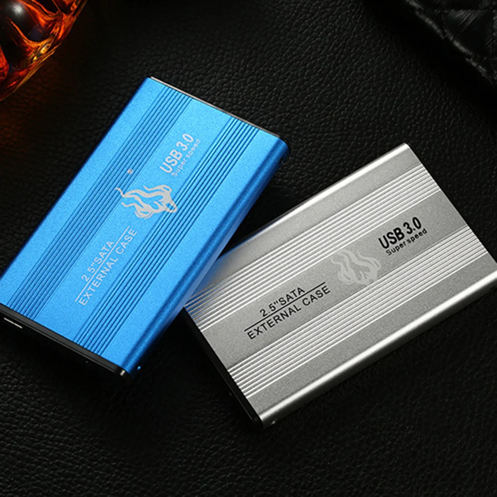 Алюминиевый корпус 500 Гб/1 ТБ/2 ТБ 2,5 дюйма USB 3,0 SATA внешний HDD мобильный жесткий диск для ПК планшет/ноутбук/настольный компьютер
