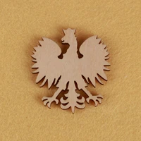 badge shape mascot laser cut christmas decorations silhouette blank unpainted 25 pieces wooden shape 0497