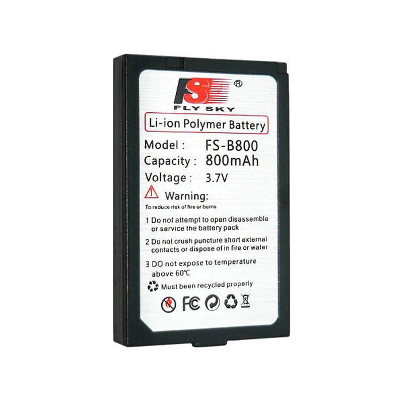 2 шт. Flysky FS B800 800 мАч 3 7 в литий ионный полимерный аккумулятор для GT2B GT3C iT4 Tranmitter Remotr