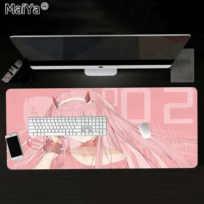 Maiya Darling in the FranXX индивидуальные коврики для мышки ноутбук коврик для мышки в стиле аниме большой коврик для мыши клавиатуры коврик