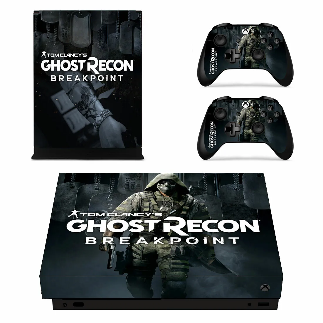 Наклейка s Tom Clancy's Ghost Recon: точка останова для Xbox One X виниловое покрытие