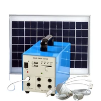 complete portable power generator lighting kit 10w 40w solar panel off grid solar alternative energy generators