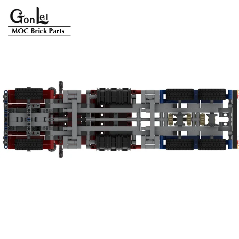 Город МОС Классический трактор автомобиль строительные блоки