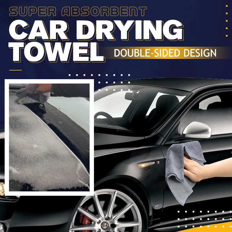 

Two-Sided Suede Coral Fleece Super Absorbent Towel Utensils Useful Things for Kitchen Home Car Supplies Wipe Glasses Accessories