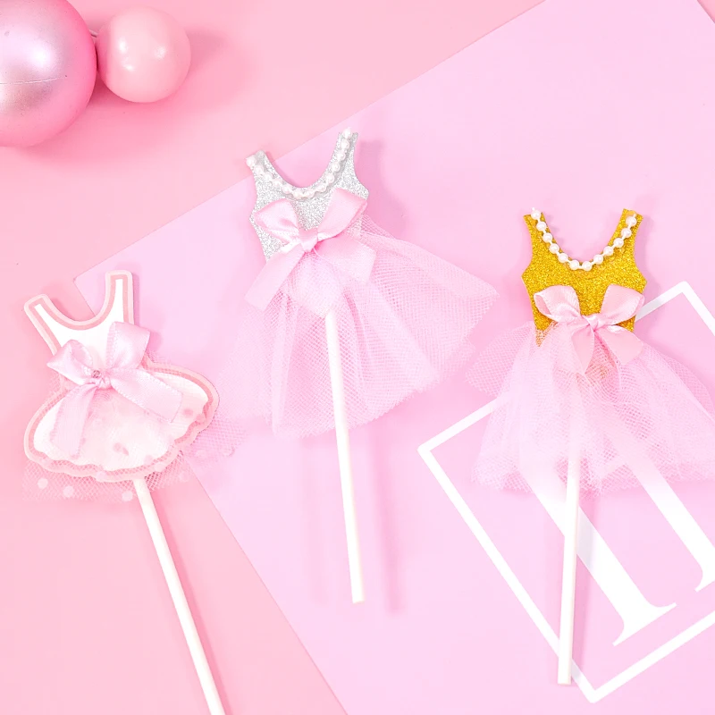 5 шт. блестящее платье-пачка принцессы юбка-пачка для балерины тортов девочек дня