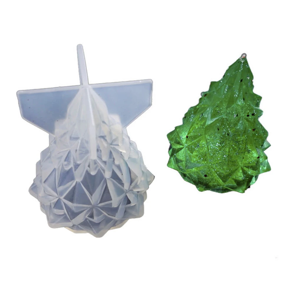 DIY светильник держатель Рождественская елка силиконовая форма для спальни лампы