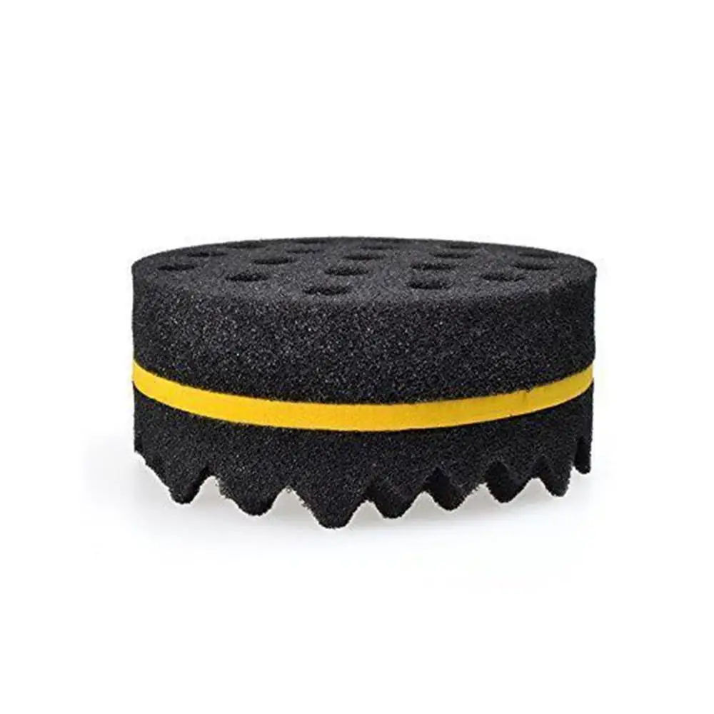 Салон Парикмахерская волна Двухсторонняя щетка для волос Губка дредов катушки