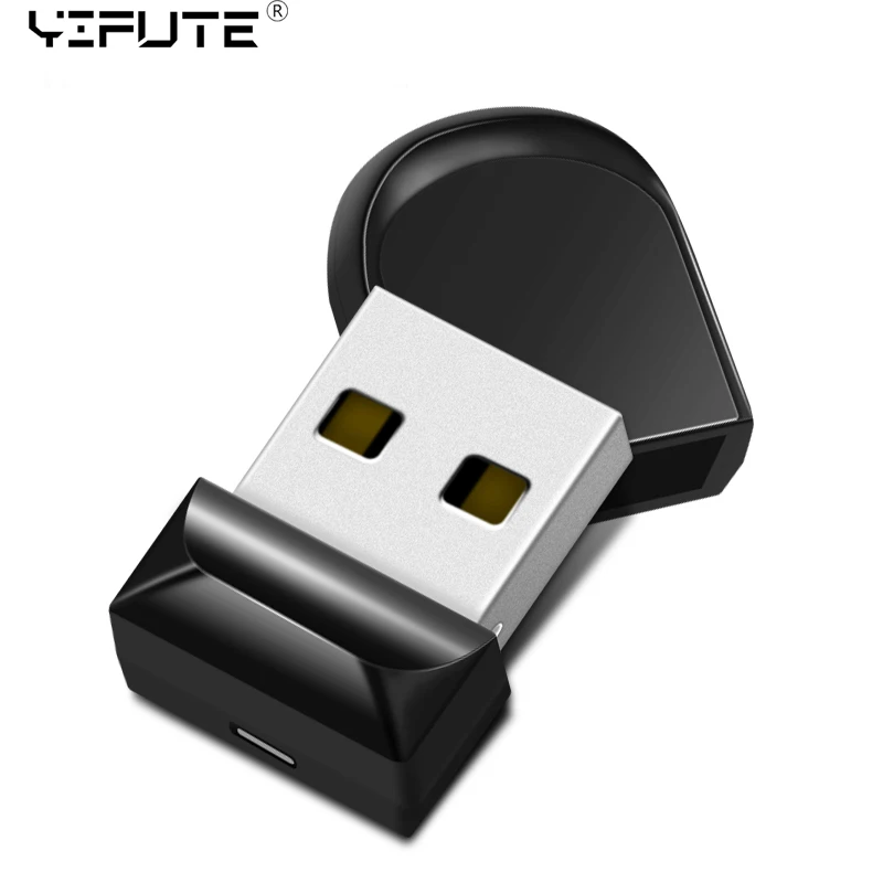 Супер мини USB флэш накопитель 128 Гб 64 ГБ 32 8 металлический флеш флешка 16