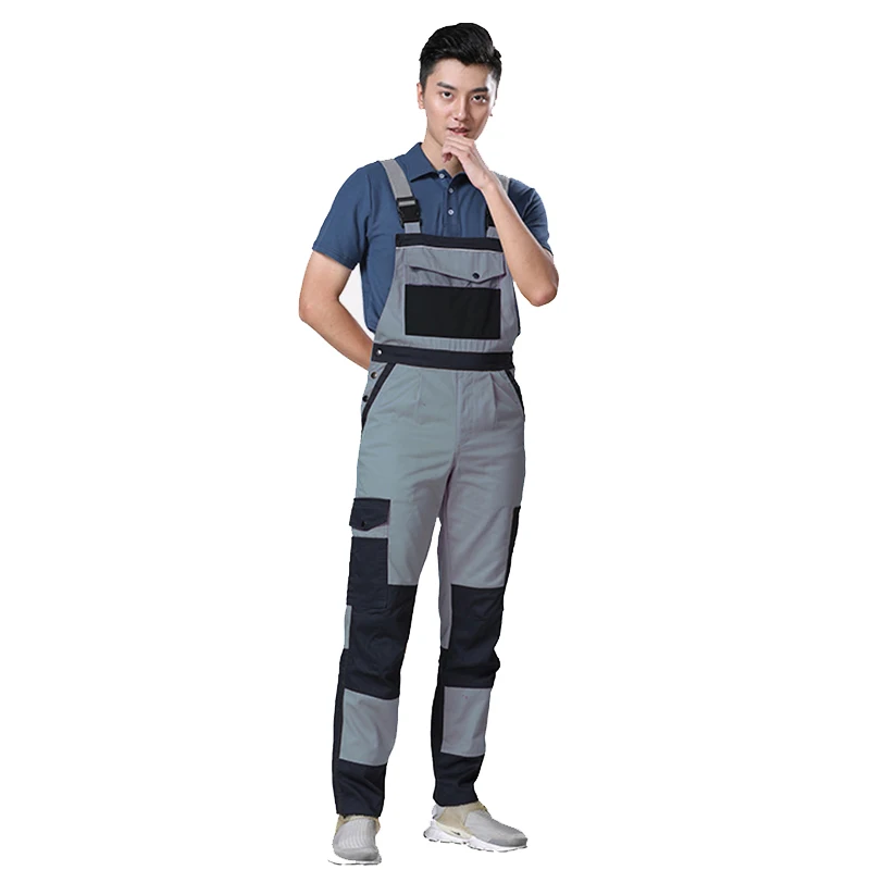 Комбинезон для мужчин и женщин рабочий Рабочий Модный повседневный комбинезон