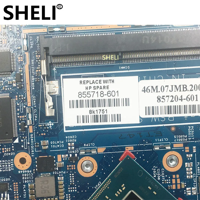 SHELI   HP 855718-601 855718-501 448.07P09.0011 Pavilion 11-U x360 Convertible 11-u003la  N3700