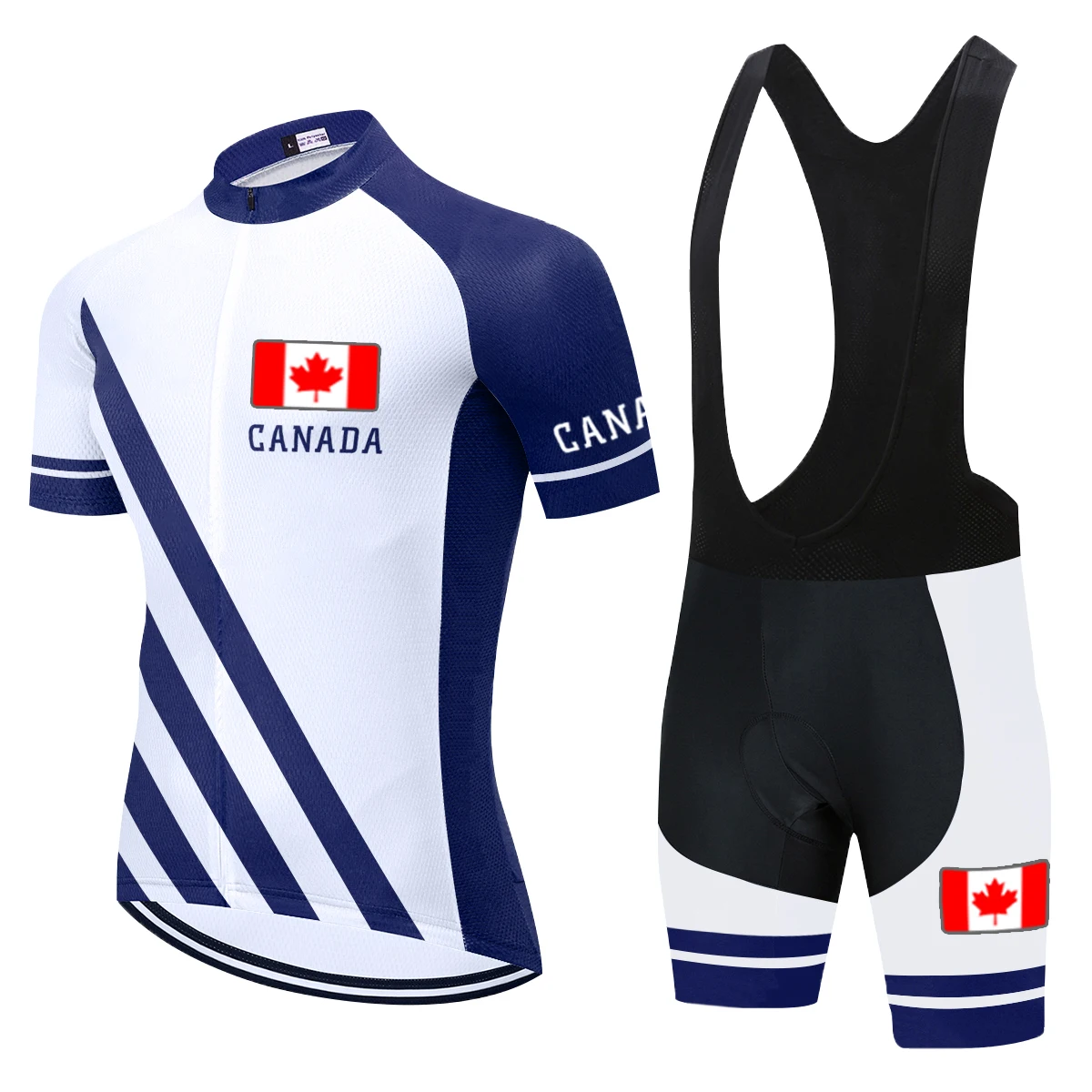 2021 летний комплект футболок для велоспорта национальной сборной Канады мужская