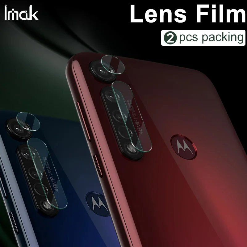 IMAK Для Moto G8 Plus объектив камеры стекло HD Задняя камера защитная пленка для Motorola