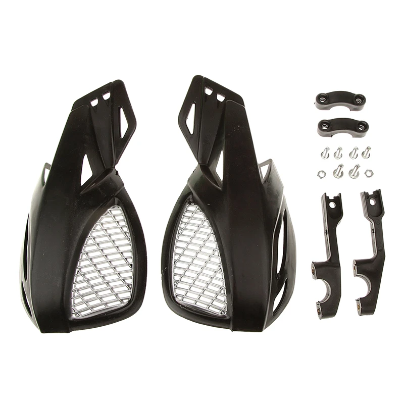 

1 Pair Motorcycle Off Road Dirt Bike Scooter ATV Handlebar Handguards black