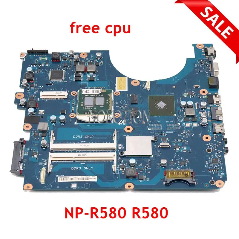 Оригинальная материнская плата для ноутбука Samsung R580 15 дюймов HM55 DDR3