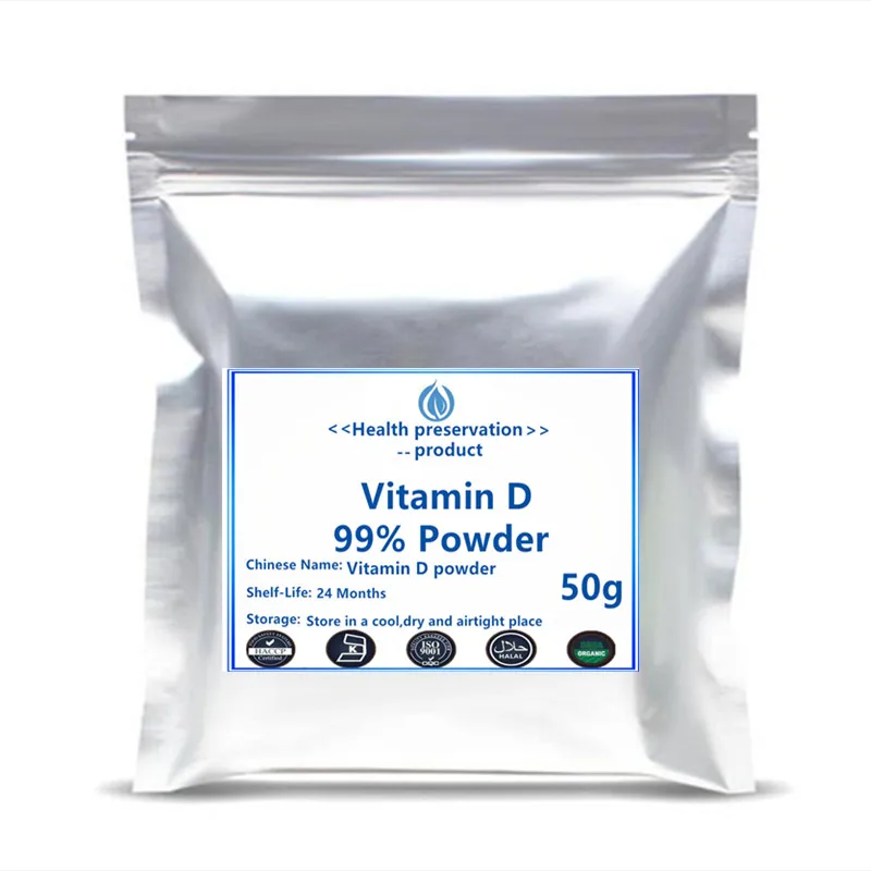 

99% Vitamin D Powder vitamin d 10000 iu supplement body free shipping