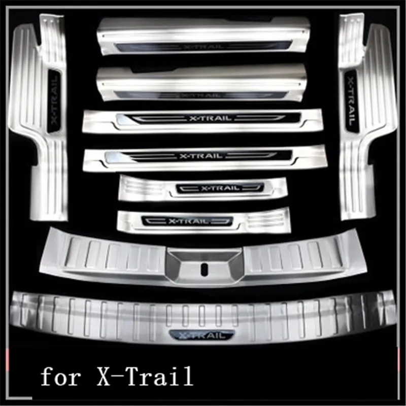 Защита заднего бампера накладка на подоконник багажник накладку/Накладка порог