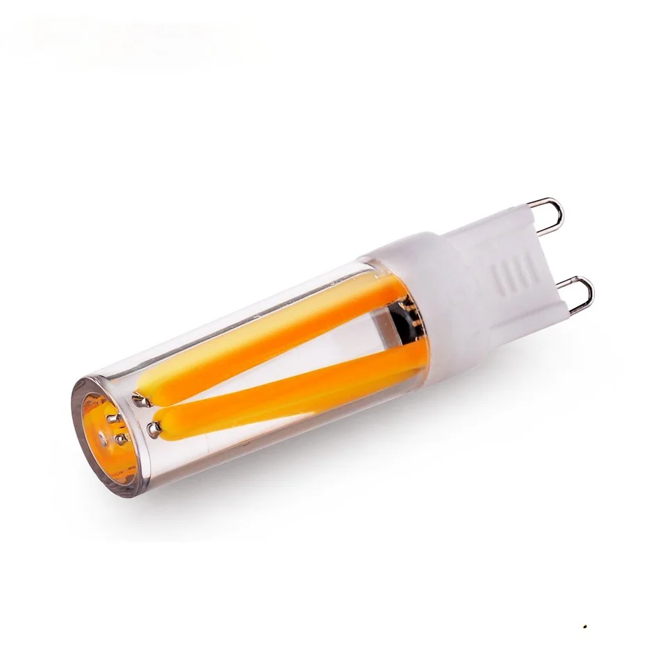 

On Sale G9 LED Bulb 110V 220V 2W 4W Filament COB lamp Replace 30W 40W Halogen Light for Chandelier free shipping