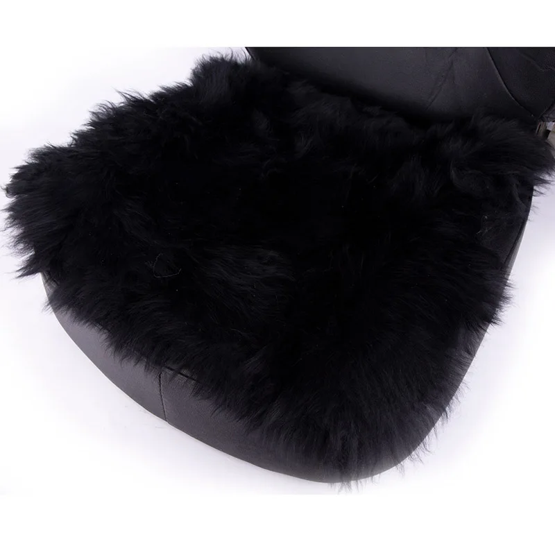 Автомобильная подушка для сиденья KAWOSEN из натурального меха 45*45 см автомобильная