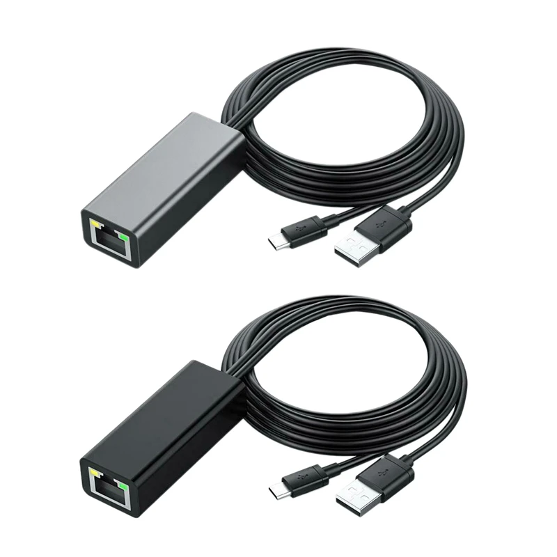 

Micro-USB для RJ45 сетевая карта 10/100 Мбит/с Ethernet со светодиодом для HD TV