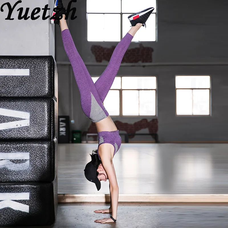 Новый костюм для йоги Женская Спортивная одежда тренажерного зала и фитнеса