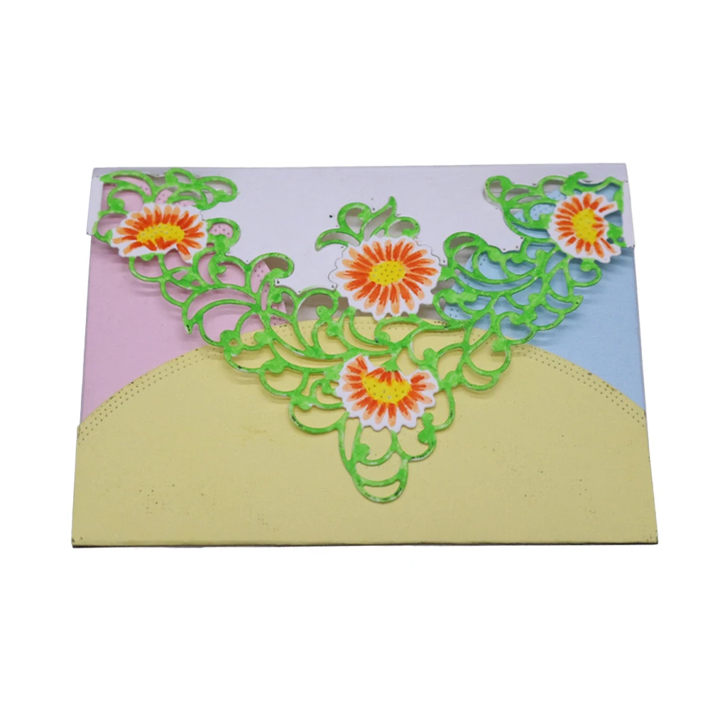 Lace Border Metal Cutting Dies Card Decorative Frame for Invitation Scrapbooking Photo Album DIY Decoration Stencils | Дом и сад