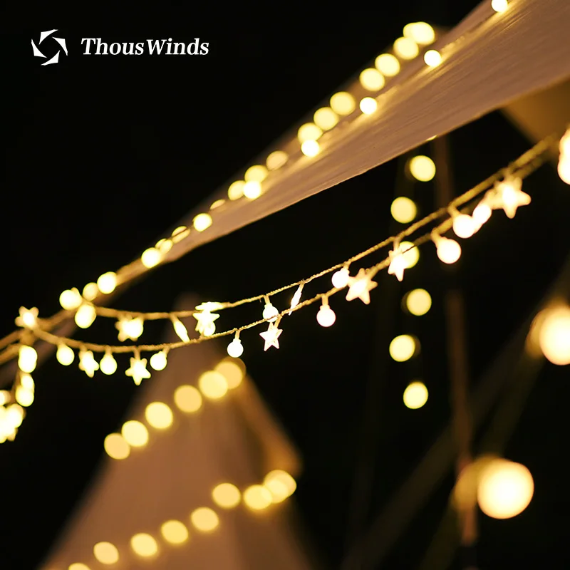 

Thous Winds Camping String Light USB Outdoor Camp Mini LED Lamp Tent Decoration Atmosphere
