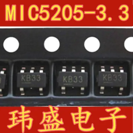 10 шт. MIC5205 MIC5205-3.3YM5 SOT23-5 | Электронные компоненты и принадлежности