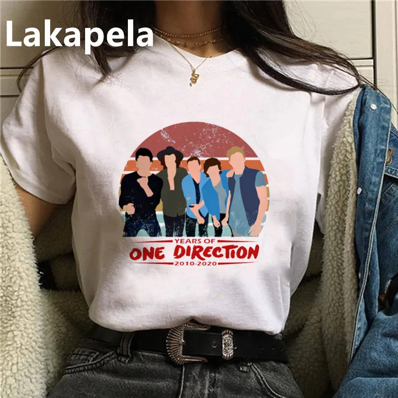 Футболка женская односторонняя с принтом уличная одежда в Корейском стиле топ