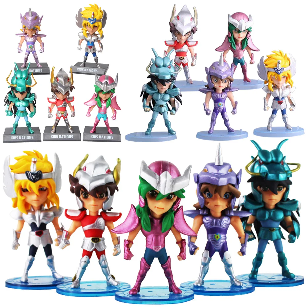 5 шт./компл. аниме святая Сейя мистическая одежда Рыцари зодиака Shiryu избегать Jabu