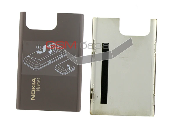 Nokia N97 mini - Крышка АКБ (цвет: Black) Оригинал |