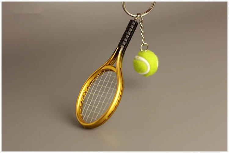 Спортивные товары брелок для теннисных ракеток креативная рекламная подвеска
