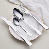 spklifey stainless steel silver black cutlery set rainbow dinner set travel dinnerware fork knife for wedding and hotel