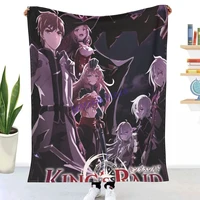 kings raid anime throw blanket sheets on the bed blanket on the sofa decorative lattice bedspreads sofa covers